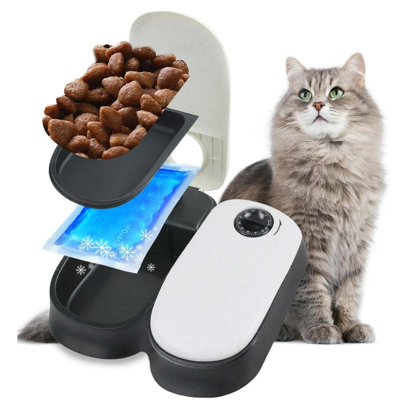 2 Meal Automatic Pet Feeder by Petplanet - Image 5