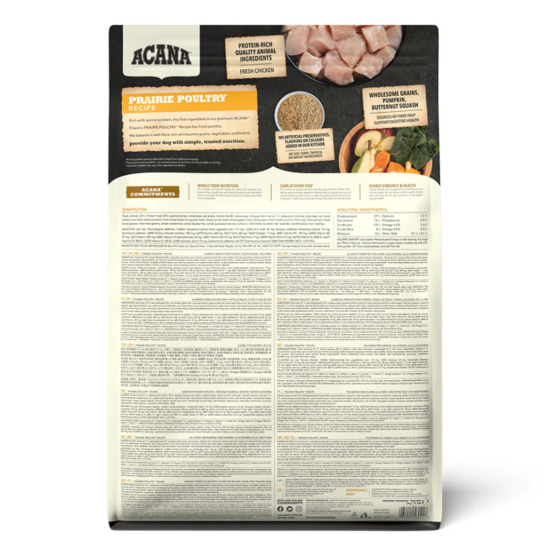 Acana Classics Prairie Poultry Dry Dog Food - Image 4