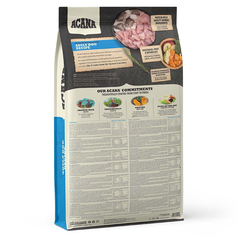 Acana Grain Free Adult Dry Dog Food - Image 2