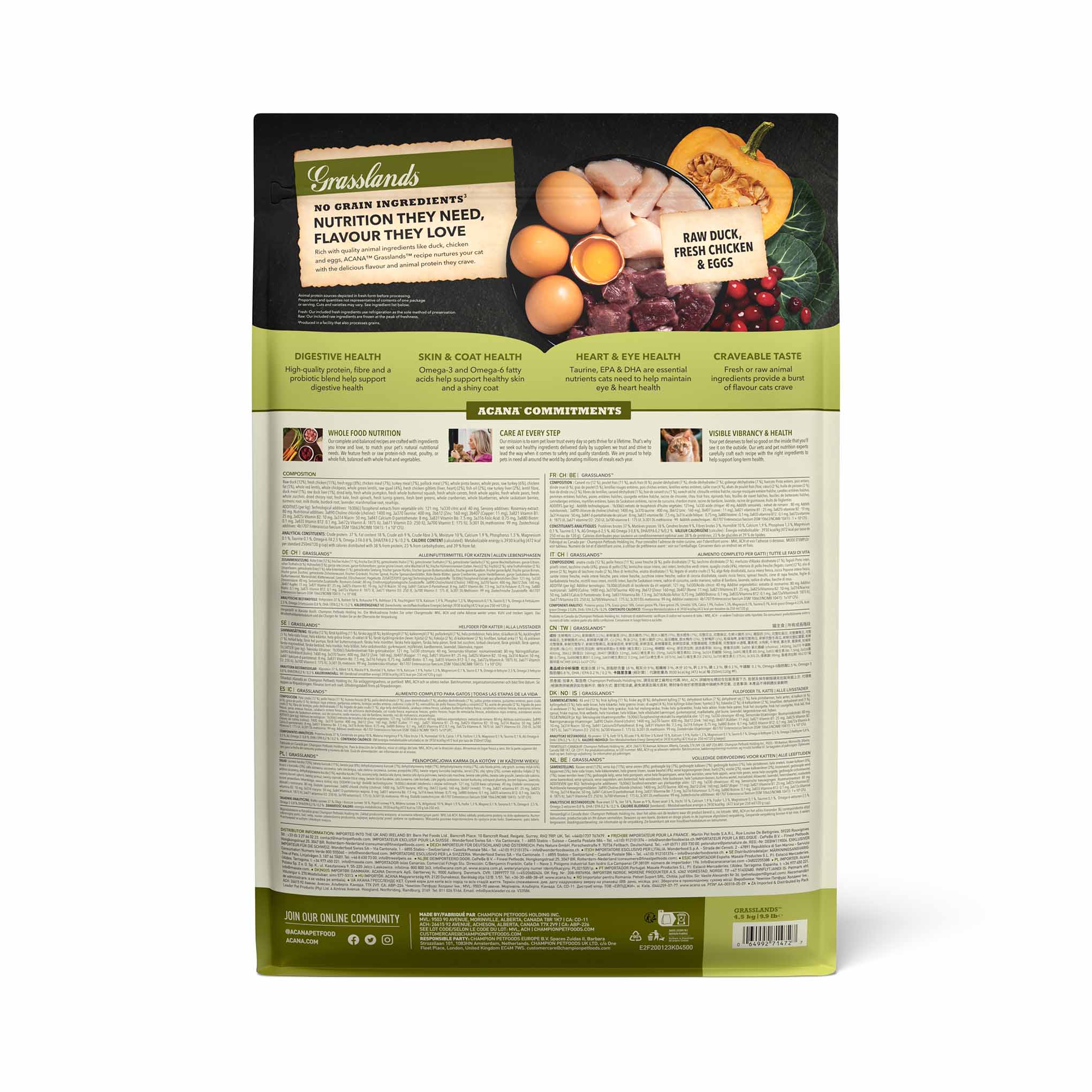 Acana Grain Free Grasslands Dry Cat Food - Image 3