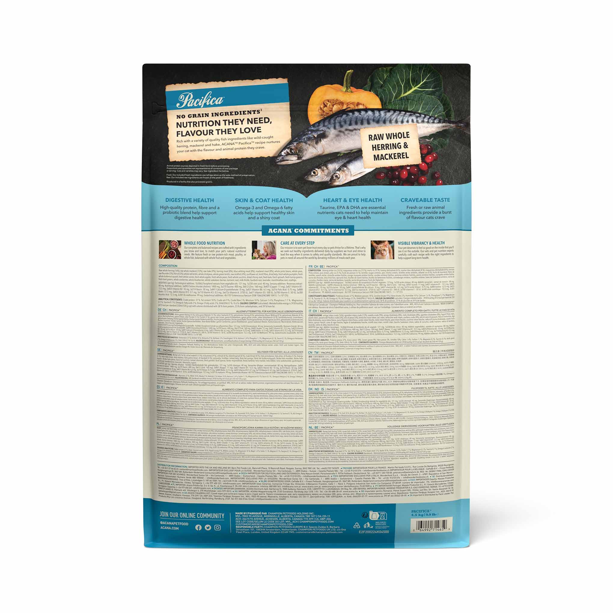 Acana Grain Free Pacifica Dry Cat Food - Image 3