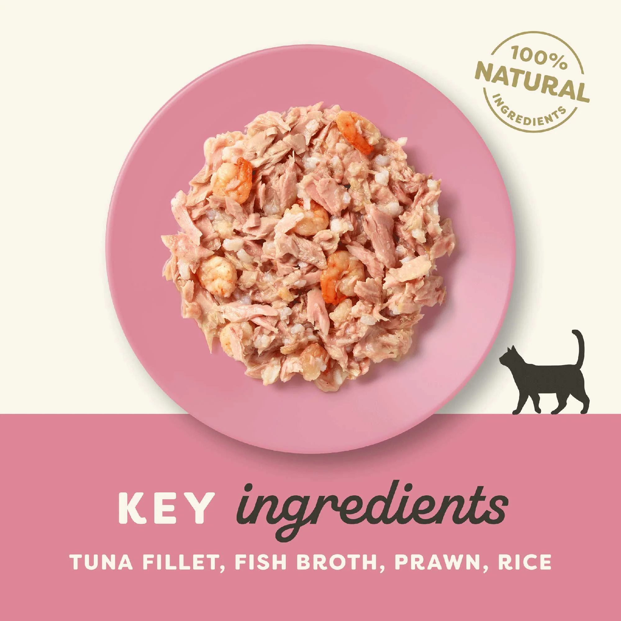 Applaws Adult Wet Cat Food in Broth - Tuna Fillet & Prawn - 24x70g Cans - Image 4