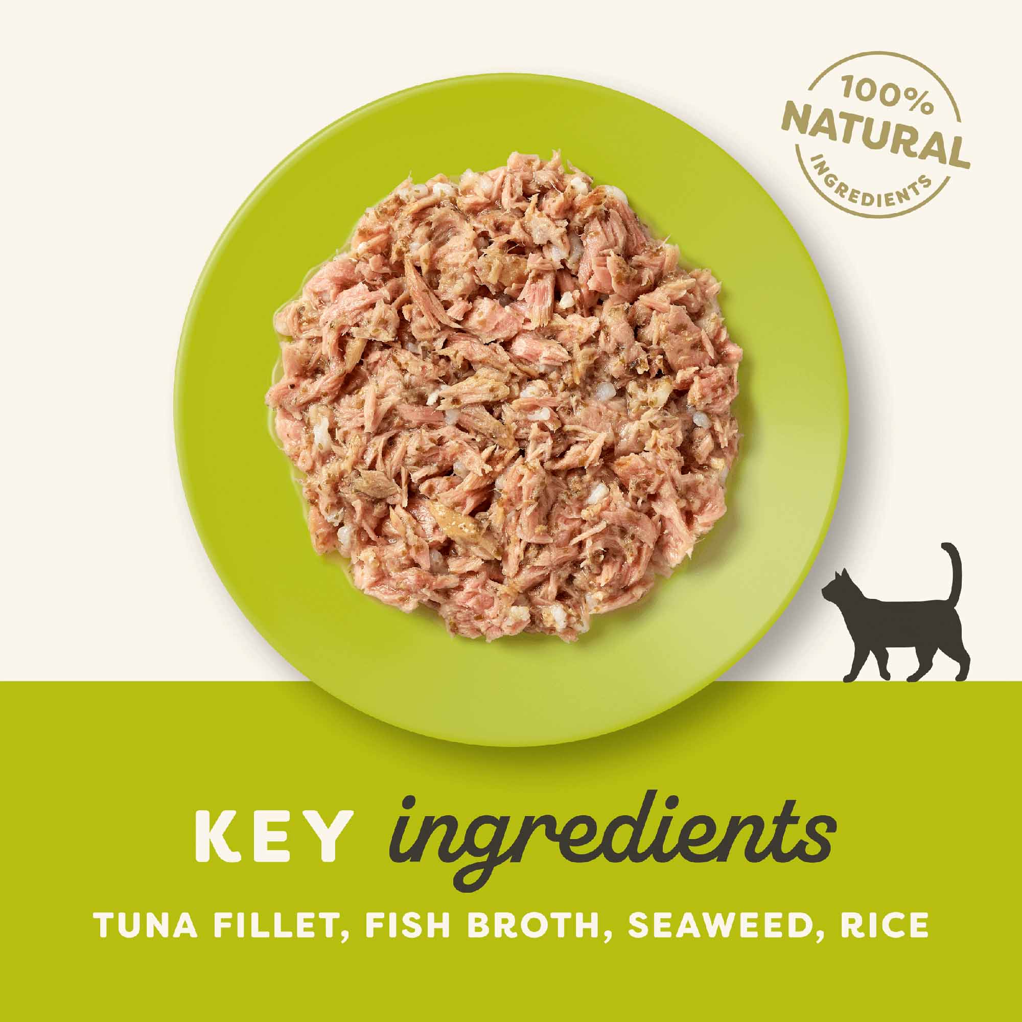 Applaws Adult Wet Cat Food in Broth - Tuna Fillet & Seaweed - 24x70g Cans - Image 3