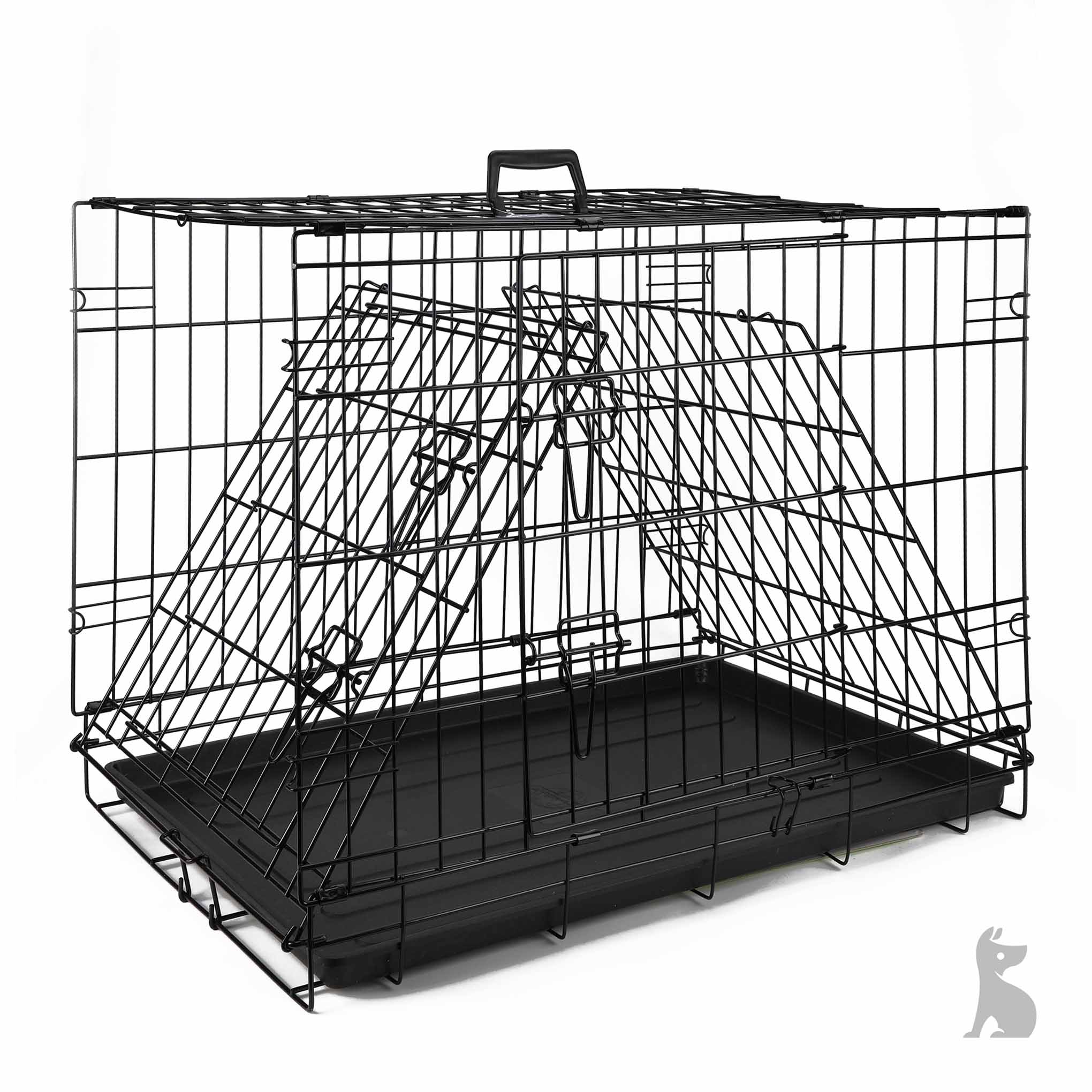 Barkshire Heavy Duty Dog Cage with Divider - Image 4