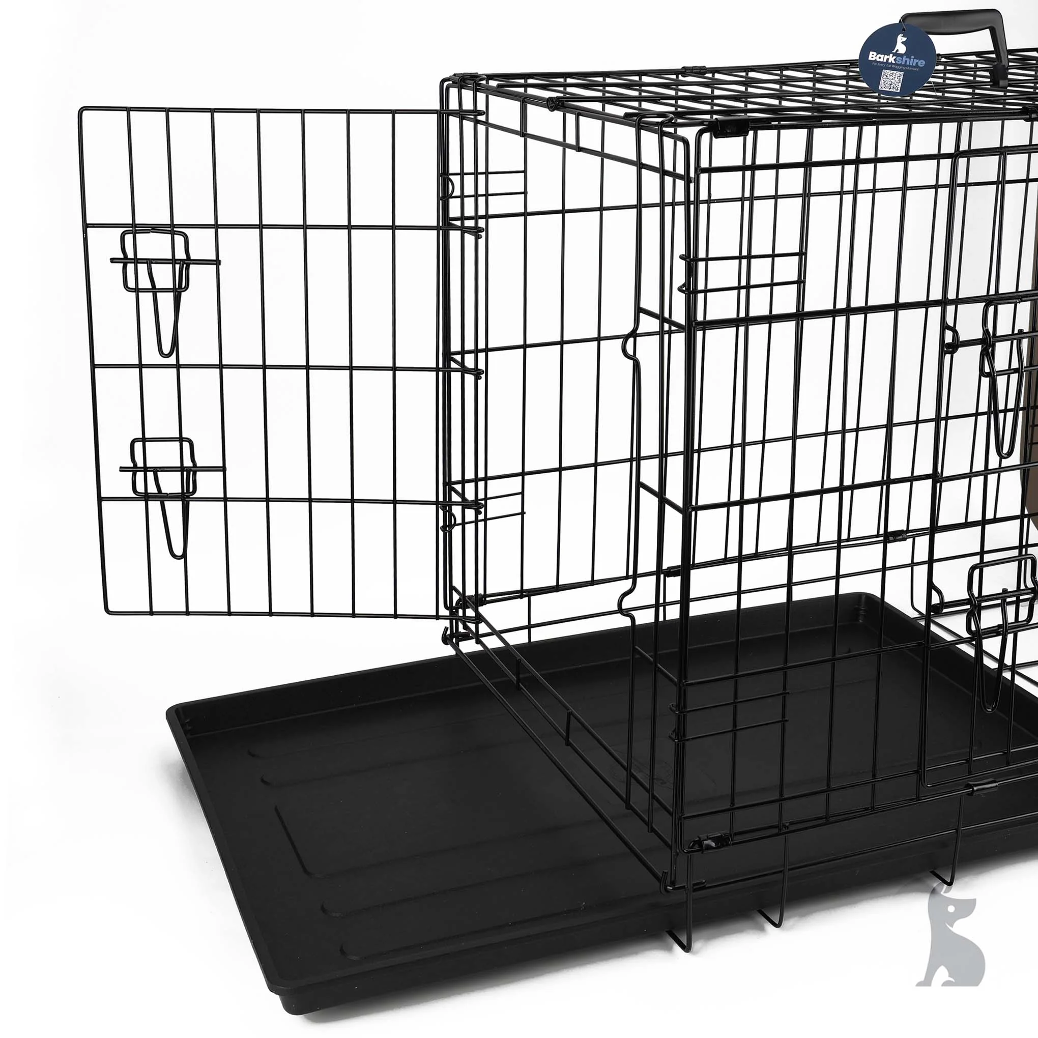 Barkshire Heavy Duty Dog Cage with Divider - Image 7