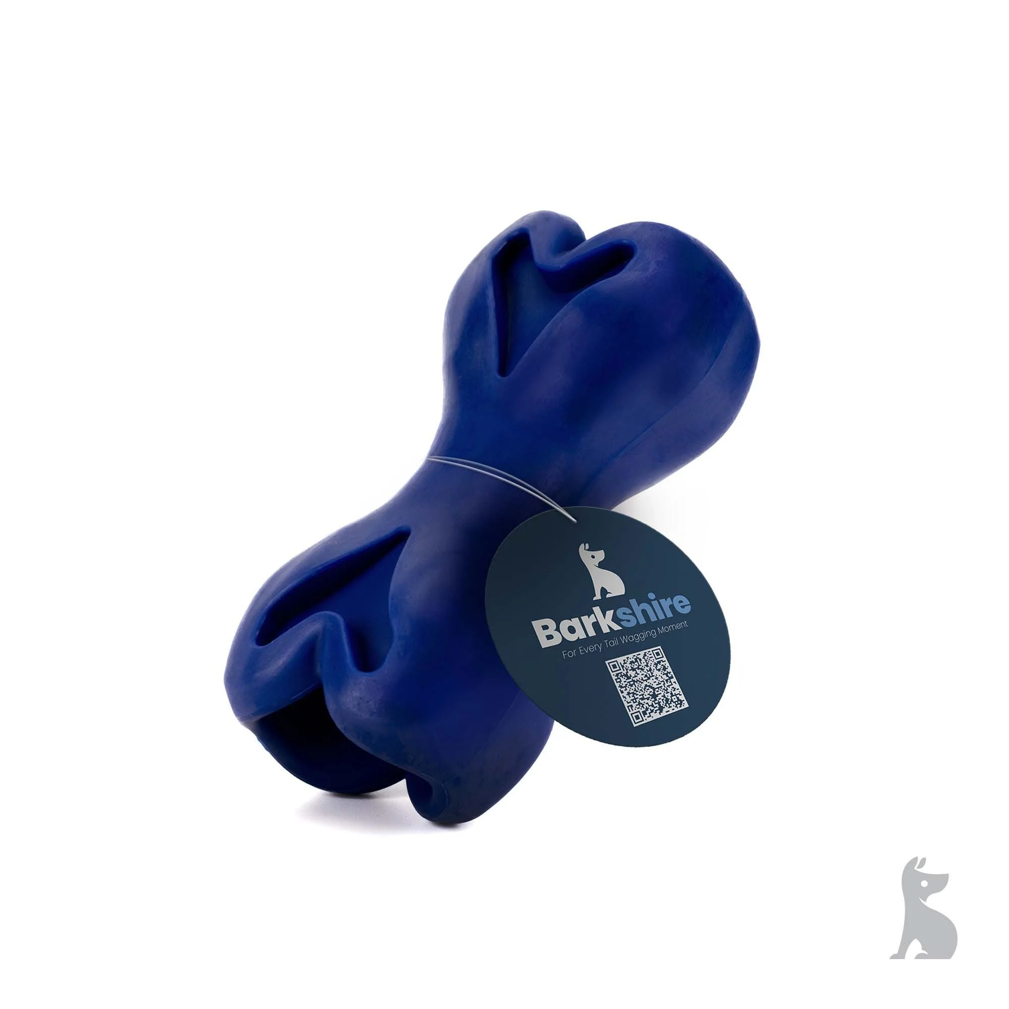 Barkshire Interactive Bone Dog Toy - Blue - Image 2