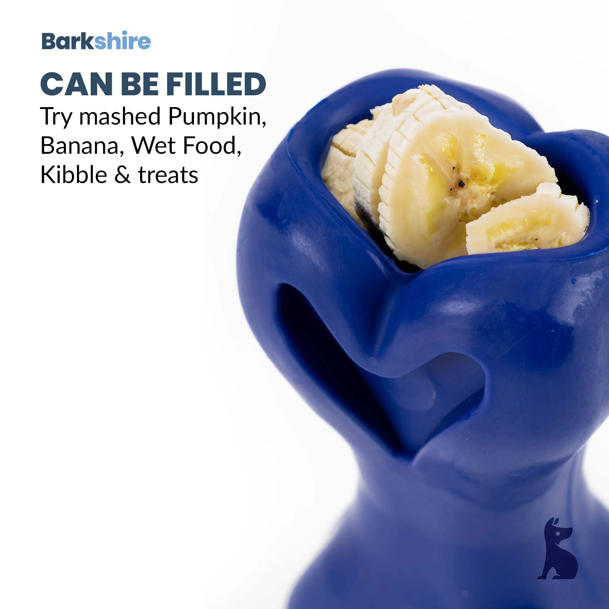 Barkshire Interactive Bone Dog Toy - Blue - Image 4