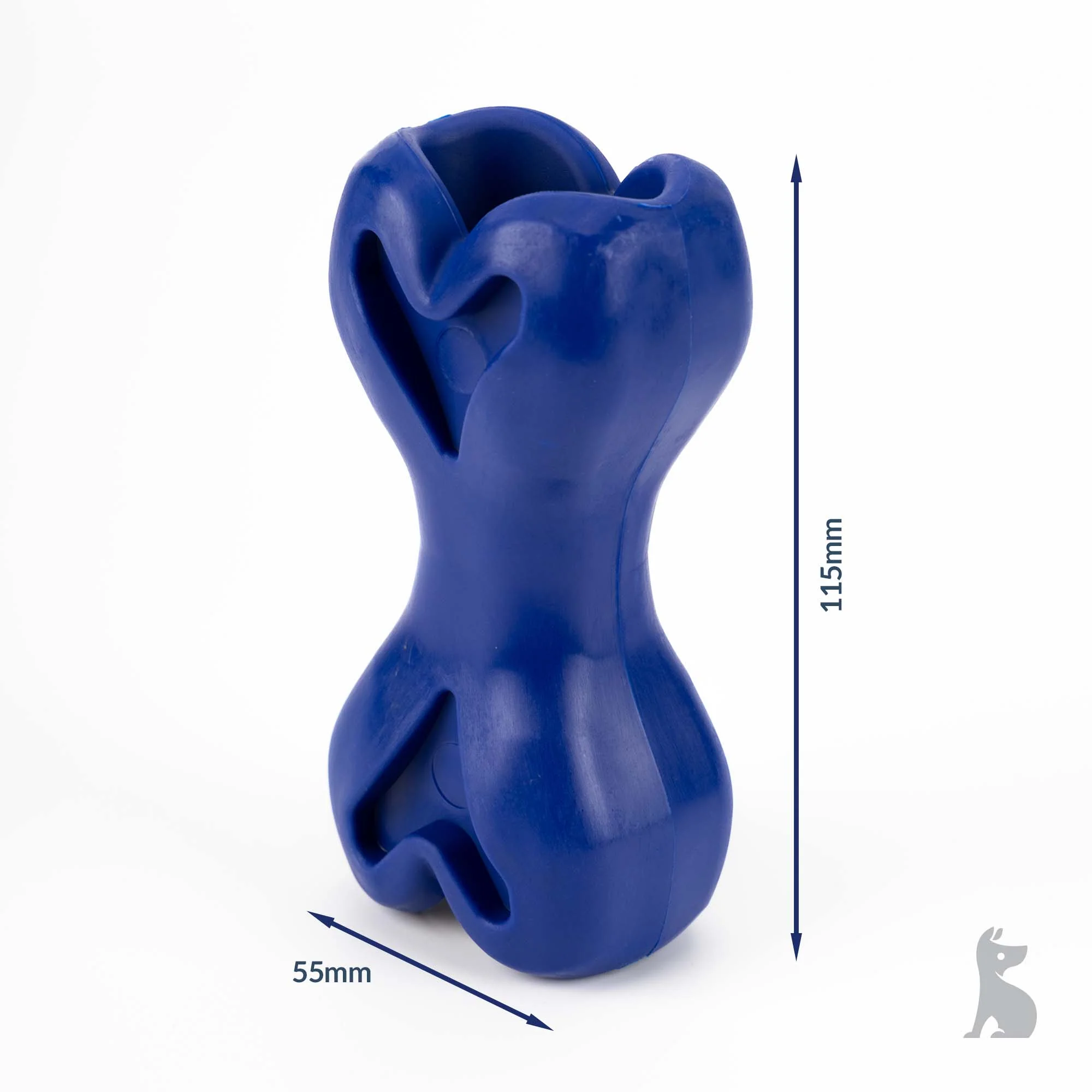 Barkshire Interactive Bone Dog Toy - Blue - Image 5