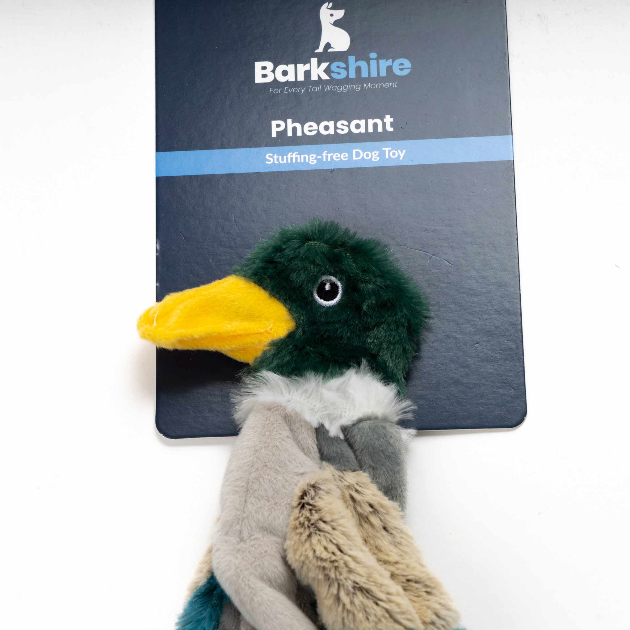 Barkshire Pheasant Stuffingless Dog Toy - 35cm - Image 2
