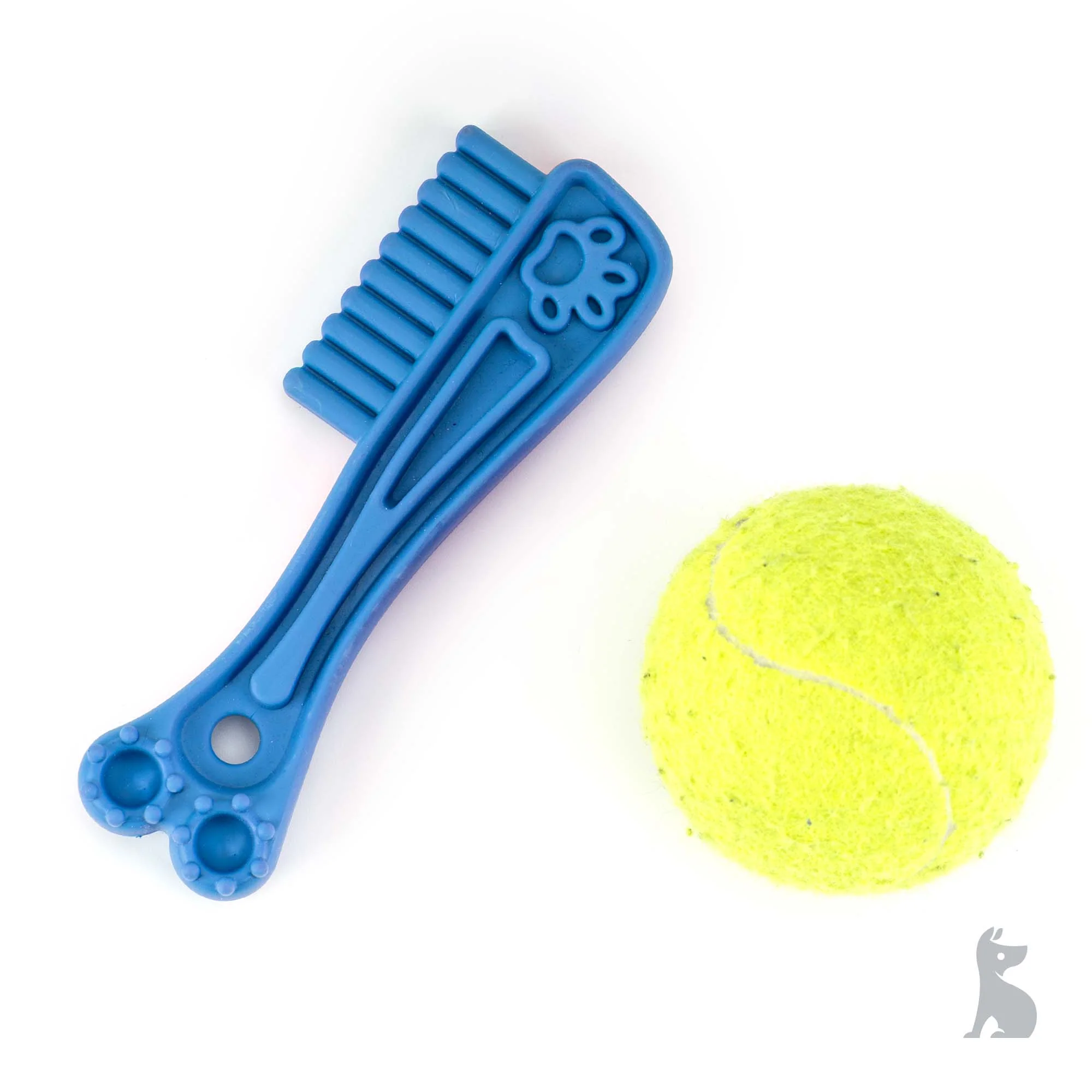 Barkshire Toothbrush Dog Toy - Blue - Image 4