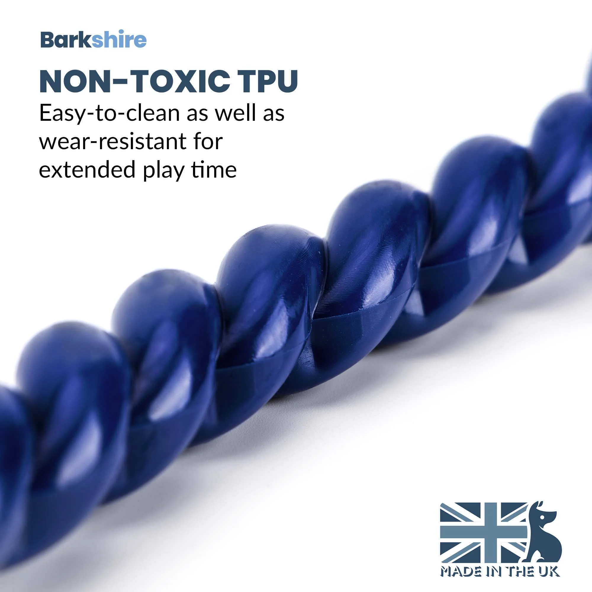 Barkshire Tug Toy - Blue - Image 3