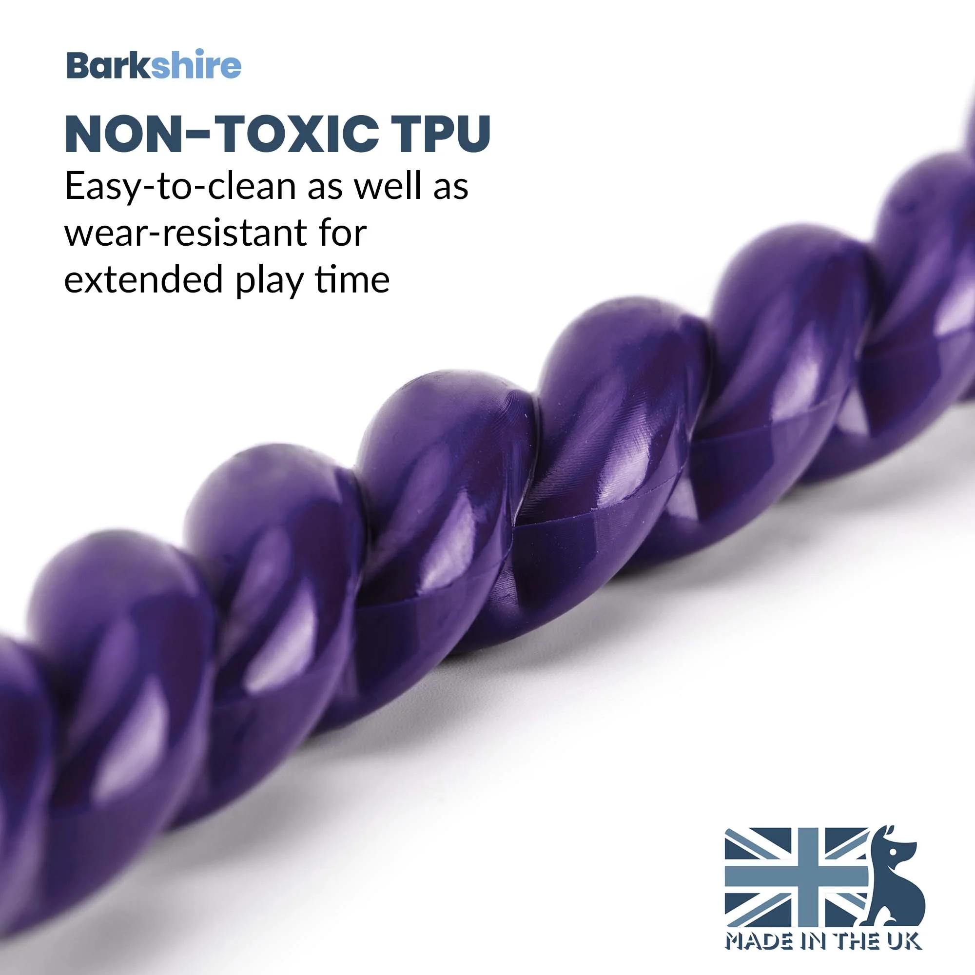 Barkshire Tug Toy - Purple - Image 6