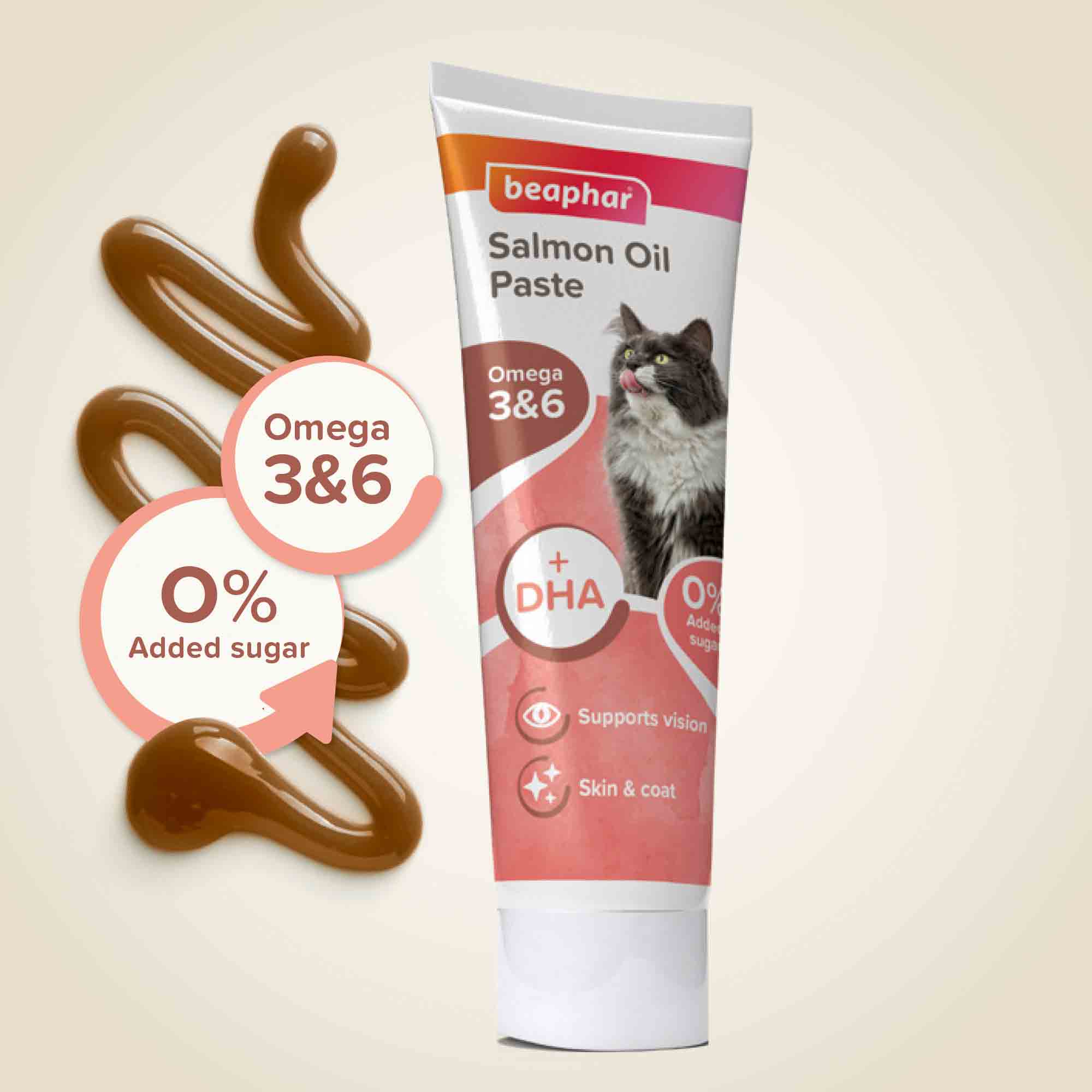 Beaphar Salmon Oil Paste For Cats - 100g - Image 5