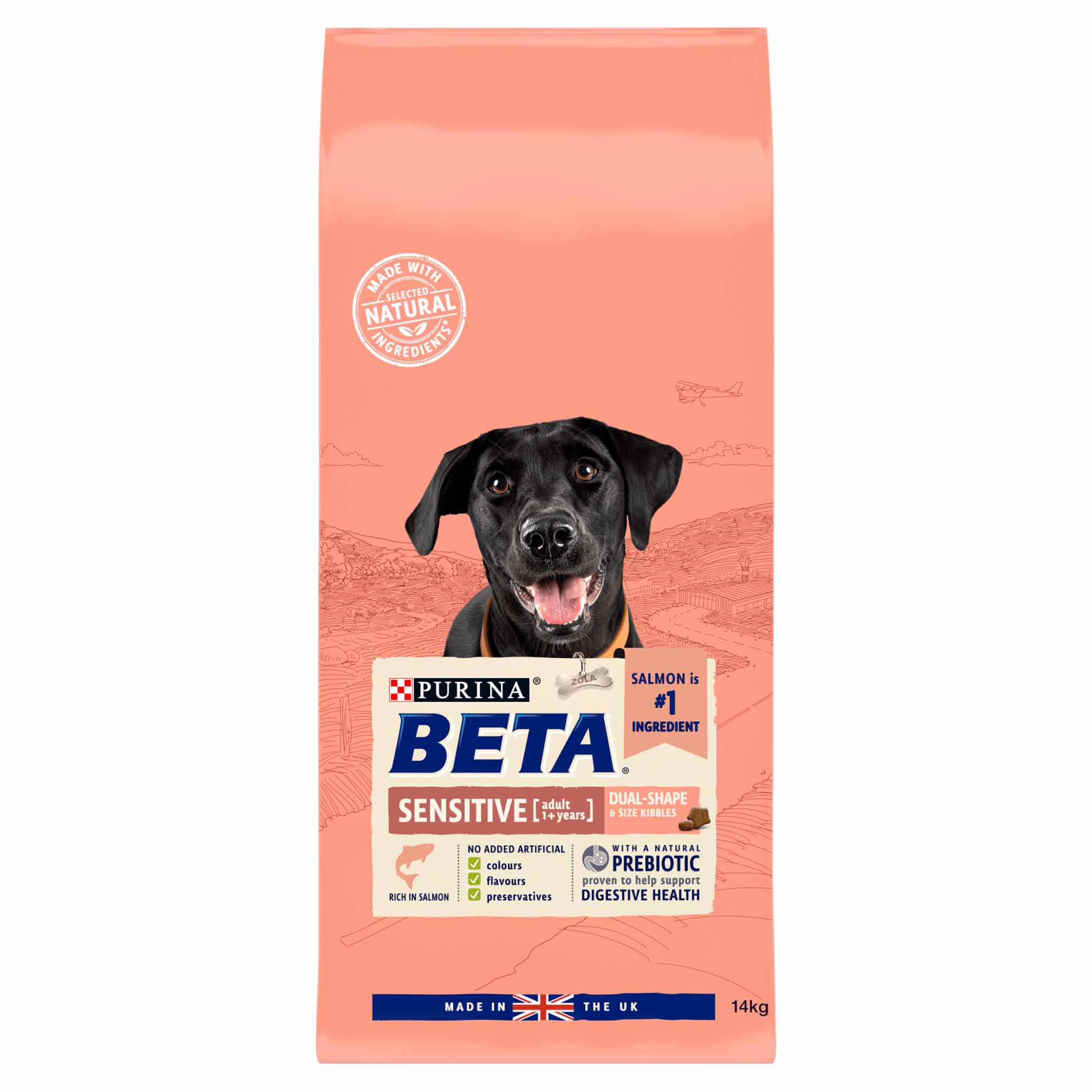 Beta Adult Sensitive Dry Dog Food - Salmon - Image 2