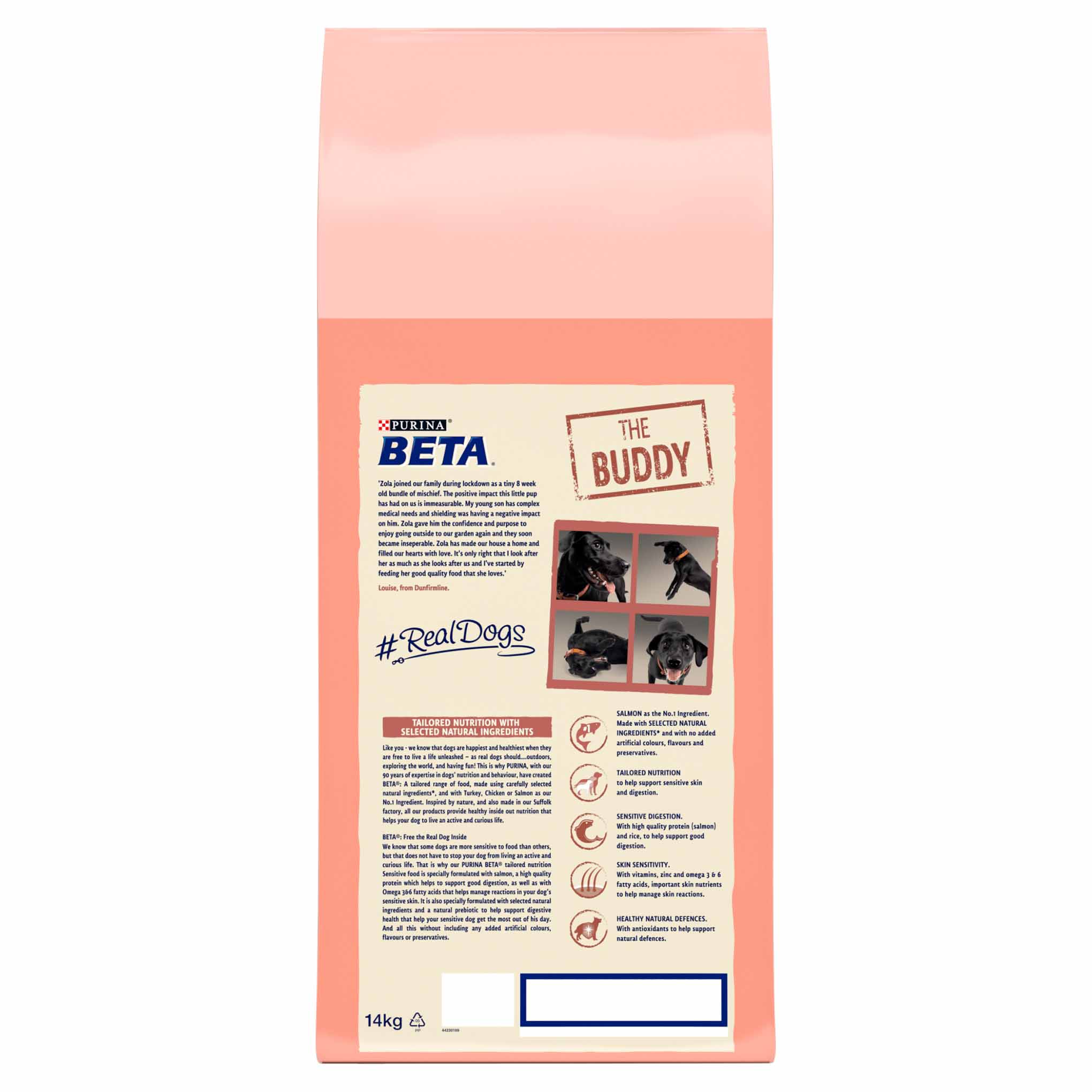 Beta Adult Sensitive Dry Dog Food - Salmon - Image 4