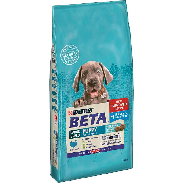 Beta Puppy Large Breed Dry Dog Food - Turkey - Image 5