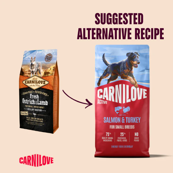 Carnilove Active Small Breed Adult Dry Dog Food - Salmon & Turkey - Image 2
