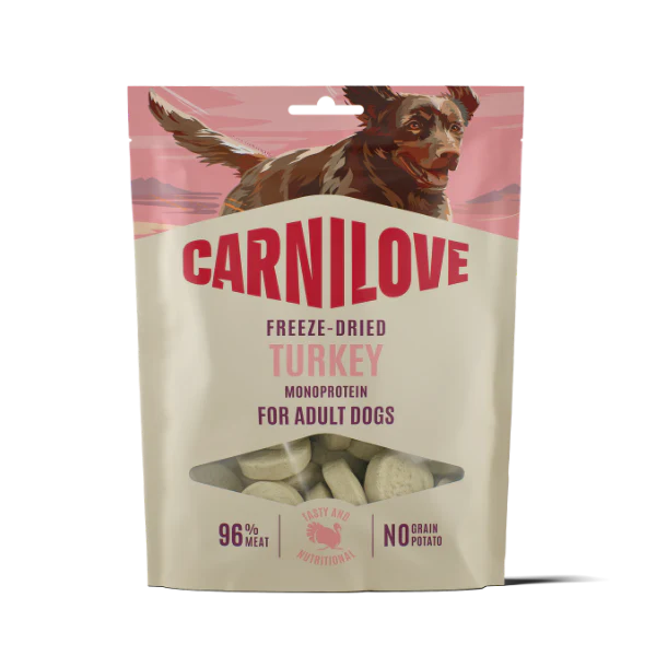 Carnilove Adult Freeze Dried Dog Treats - Turkey