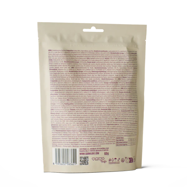Carnilove Adult Freeze Dried Dog Treats - Turkey - Image 3