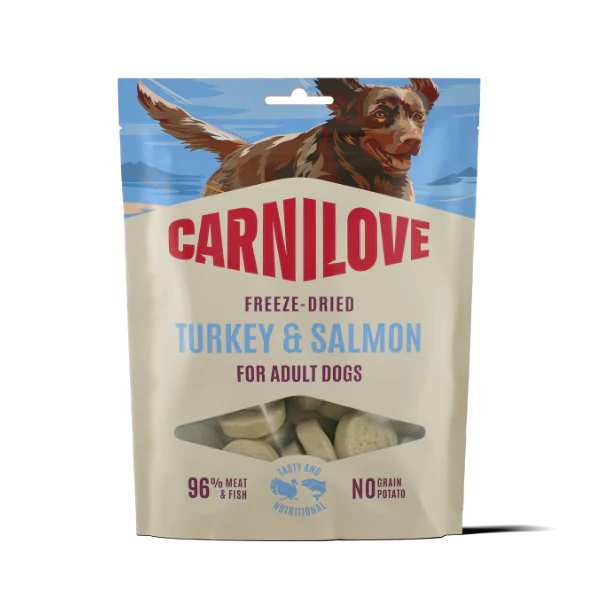 Carnilove Adult Freeze Dried Dog Treats - Turkey & Salmon