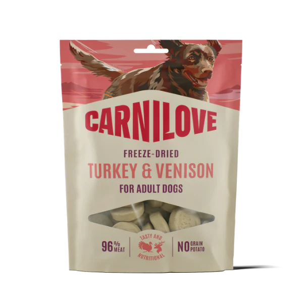 Carnilove Adult Freeze Dried Dog Treats - Turkey & Venison