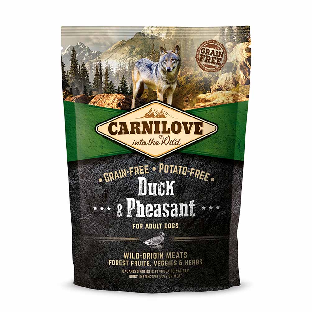 Carnilove Adult Grain Free Dry Dog Food - Duck and Pheasant - Image 2