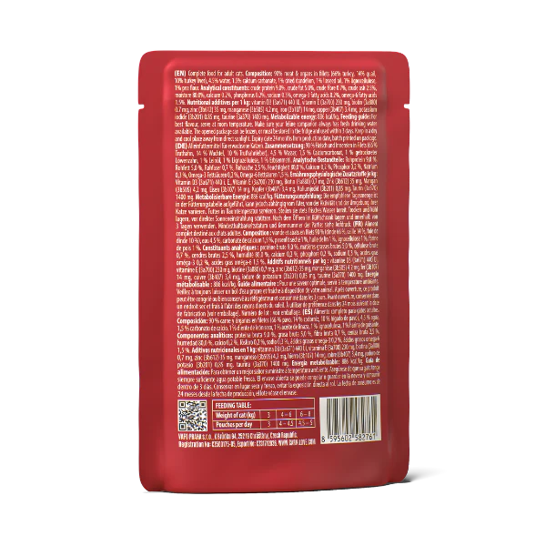 Carnilove Adult Wet Cat Food Pouches - Quail with Dandelion in Jelly - Image 2