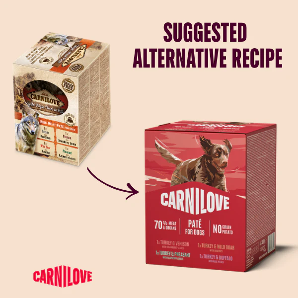 Carnilove Adult Wet Dog Food Pouches - Multipack - 4x300g - Image 2