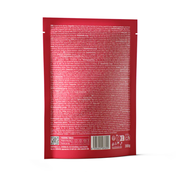Carnilove Adult Wet Dog Food Pouches - Turkey & Buffalo with Rose Petals - 12x300g - Image 5