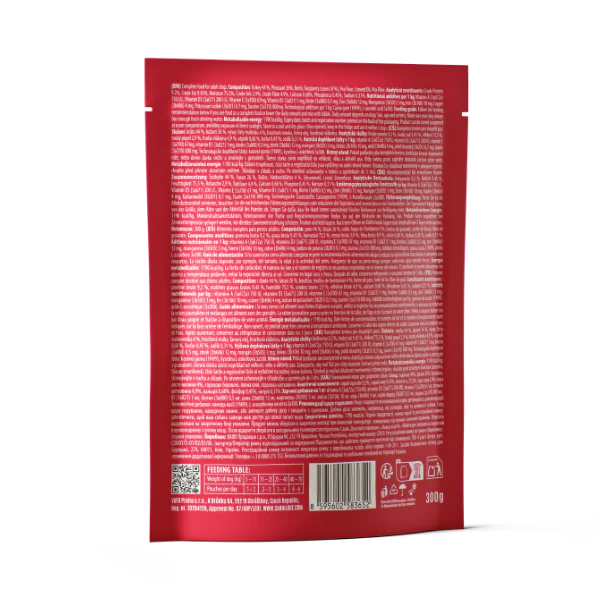 Carnilove Adult Wet Dog Food Pouches - Turkey & Pheasant with Raspberry Leaves - 12x300g Pouches - Image 5