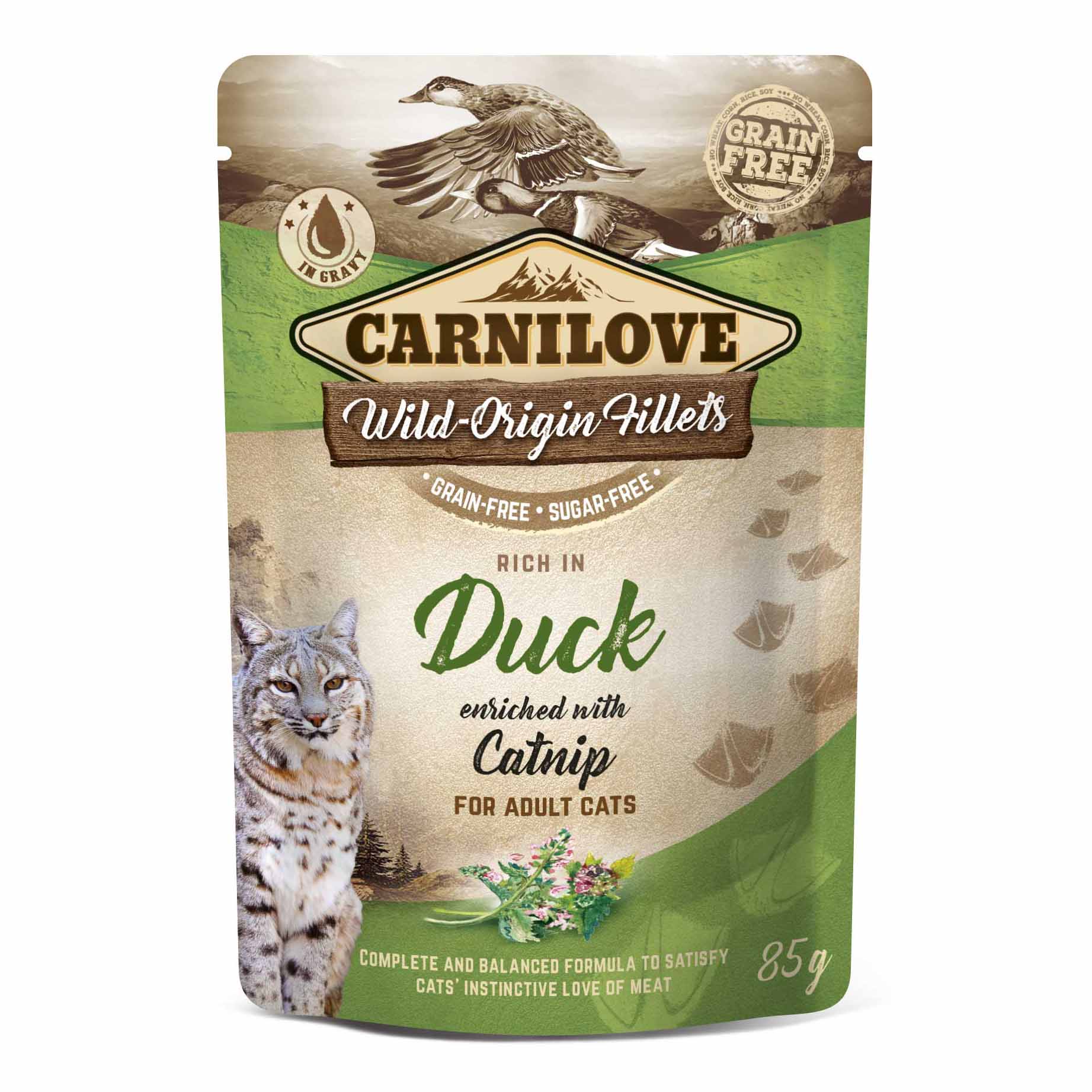 Carnilove Grain Free Adult Wet Cat Food Multipack - 12x85g Pouches - Image 5