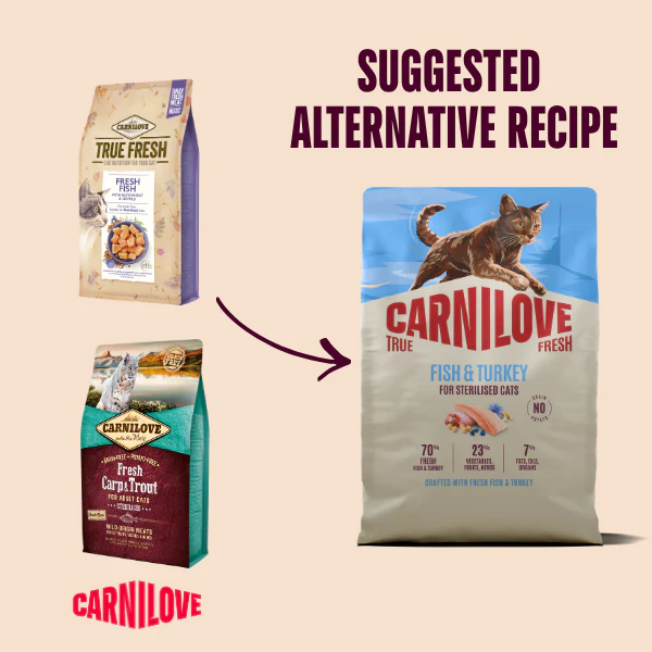 Carnilove True Fresh Adult Dry Cat Food - Fish & Turkey - Image 2