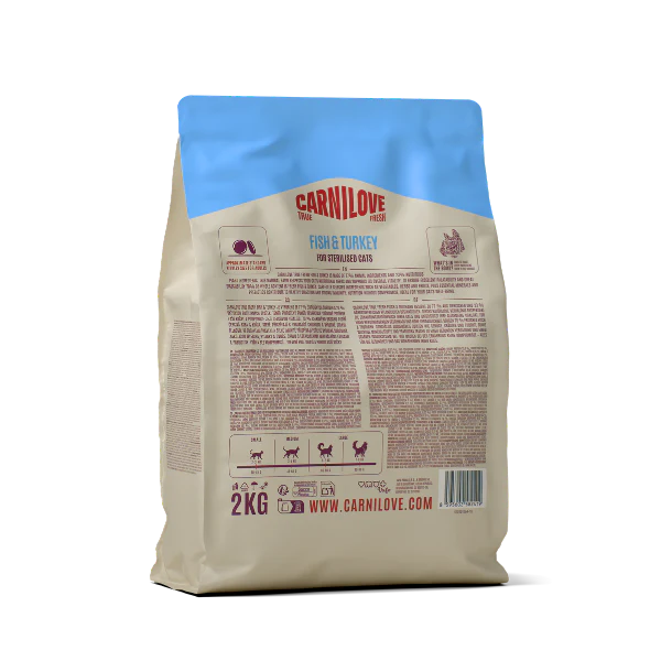 Carnilove True Fresh Adult Dry Cat Food - Fish & Turkey - Image 3