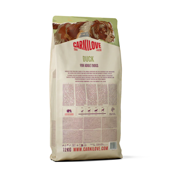 Carnilove True Fresh Adult Dry Dog Food - Fresh Duck - Image 2