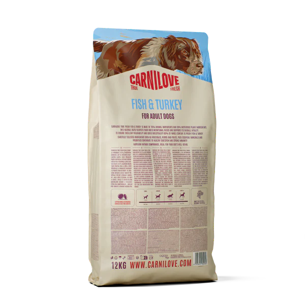 Carnilove True Fresh Adult Dry Dog Food - Fresh Fish & Turkey - Image 4