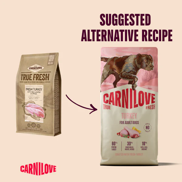 Carnilove True Fresh Adult Dry Dog Food - Fresh Turkey - Image 2