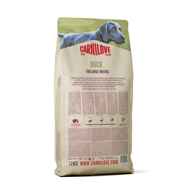 Carnilove True Fresh Large Breed Adult Dry Dog Food - Fresh Duck - Image 3