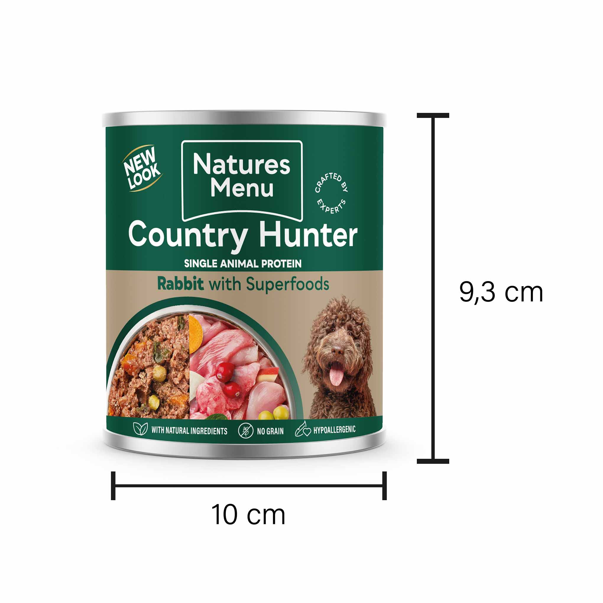 Country Hunter Adult Wet Dog Food - Rabbit - 6x600g Cans - Image 3