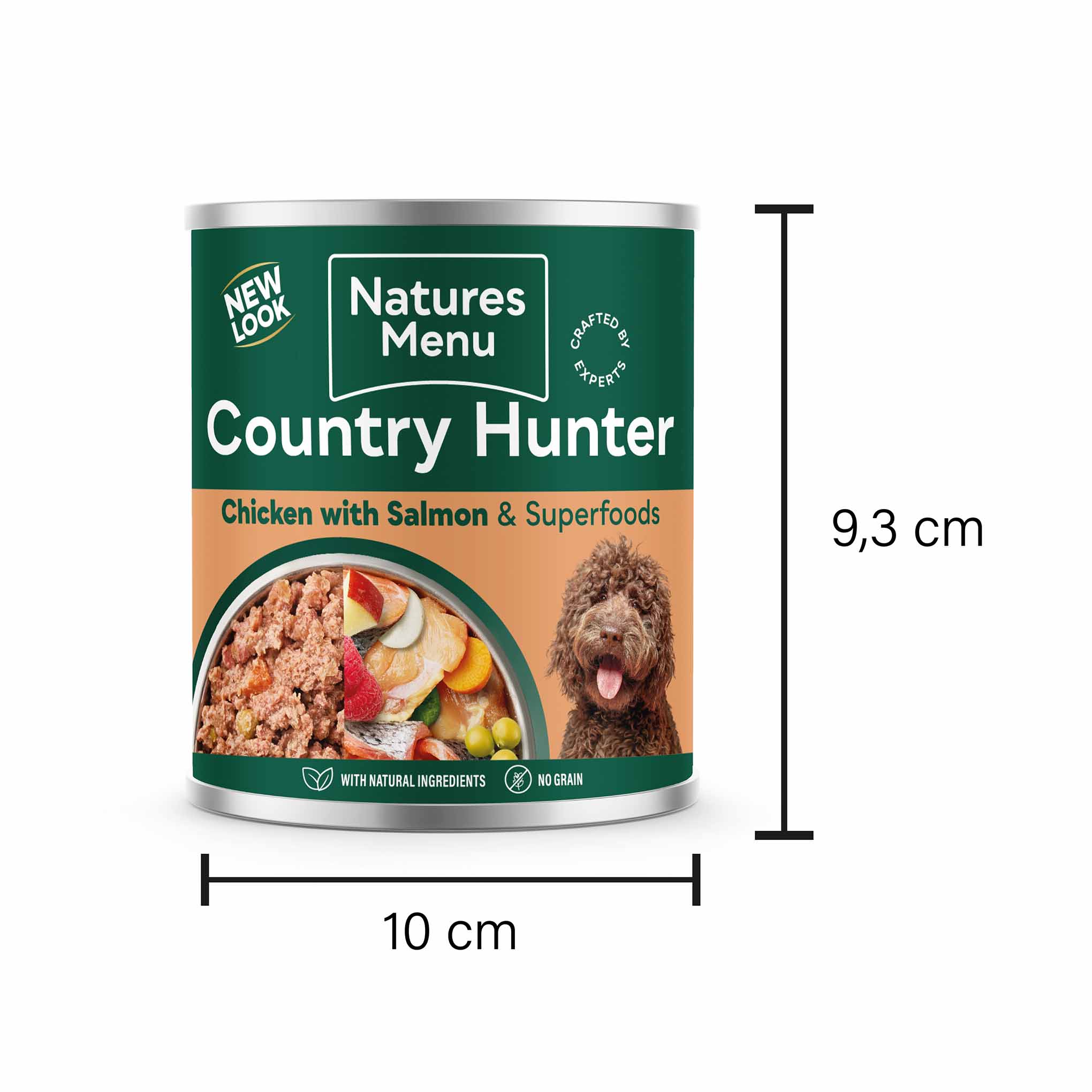 Country Hunter Adult Wet Dog Food - Salmon & Chicken - 6x600g Cans - Image 3