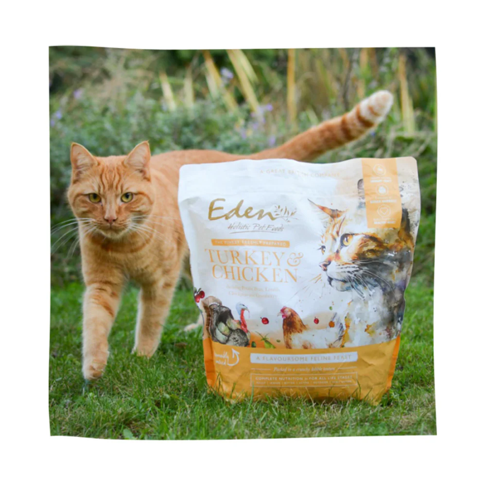 Eden Feline Feast Turkey & Chicken Dry Cat Food - Image 3
