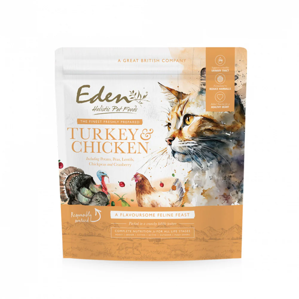 Eden Feline Feast Turkey & Chicken Dry Cat Food - Image 4