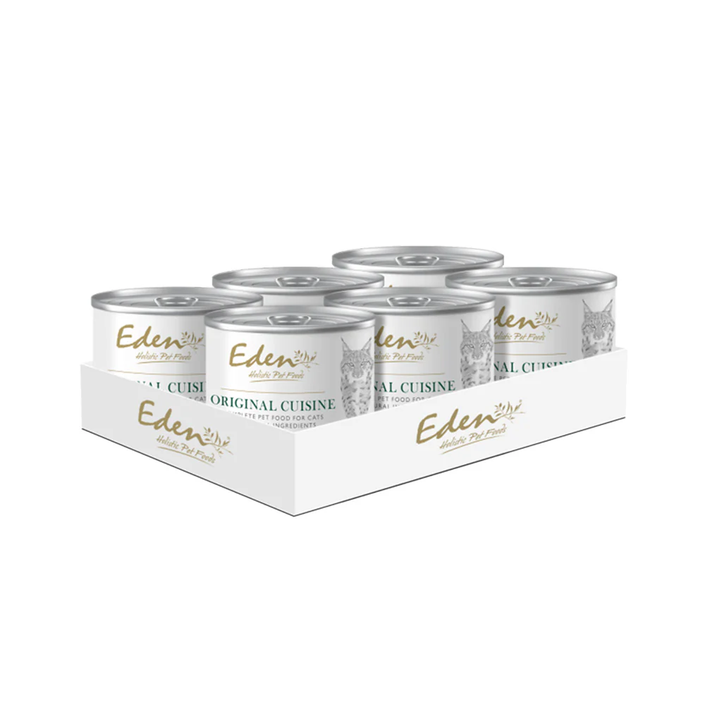 Eden Original Cuisine Wet Cat Food - 6x200g