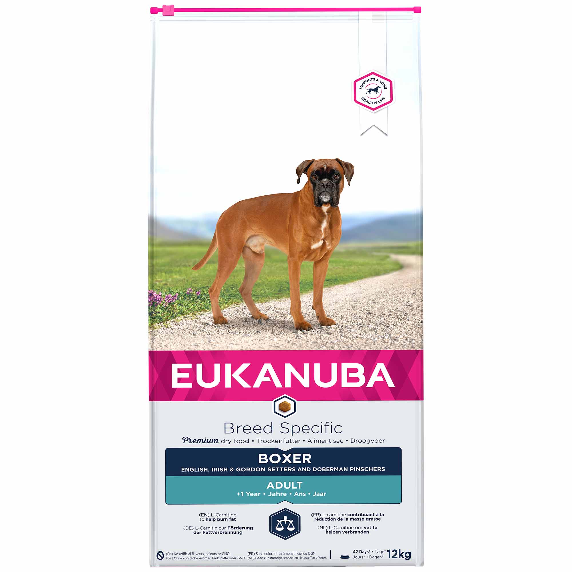Eukanuba Breed Specific Adult Boxer Dry Dog Food - Image 2