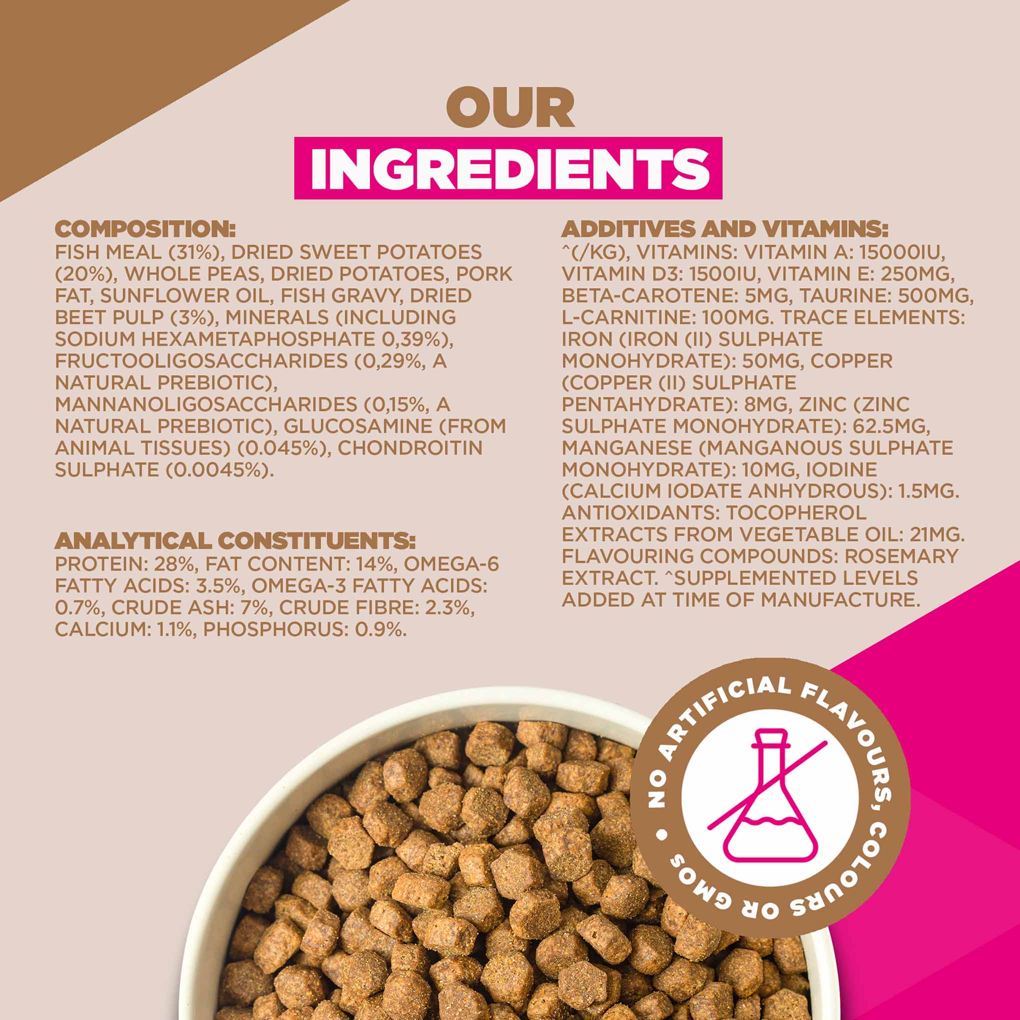 Eukanuba Grain Free Small/Medium Breed Senior Dry Dog Food - Ocean Fish - Image 5