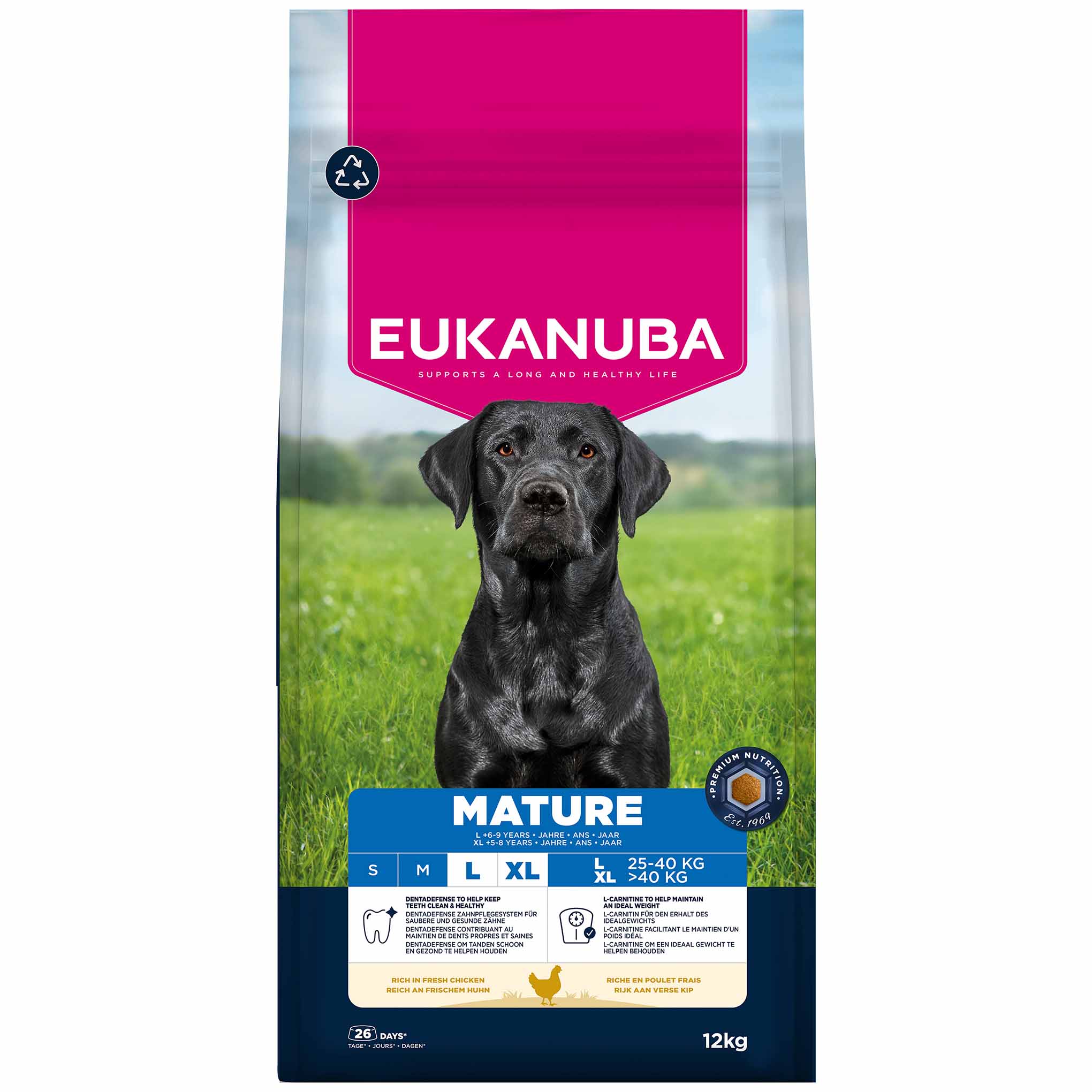Eukanuba Large Breed Mature Dog Food - Chicken - Image 2