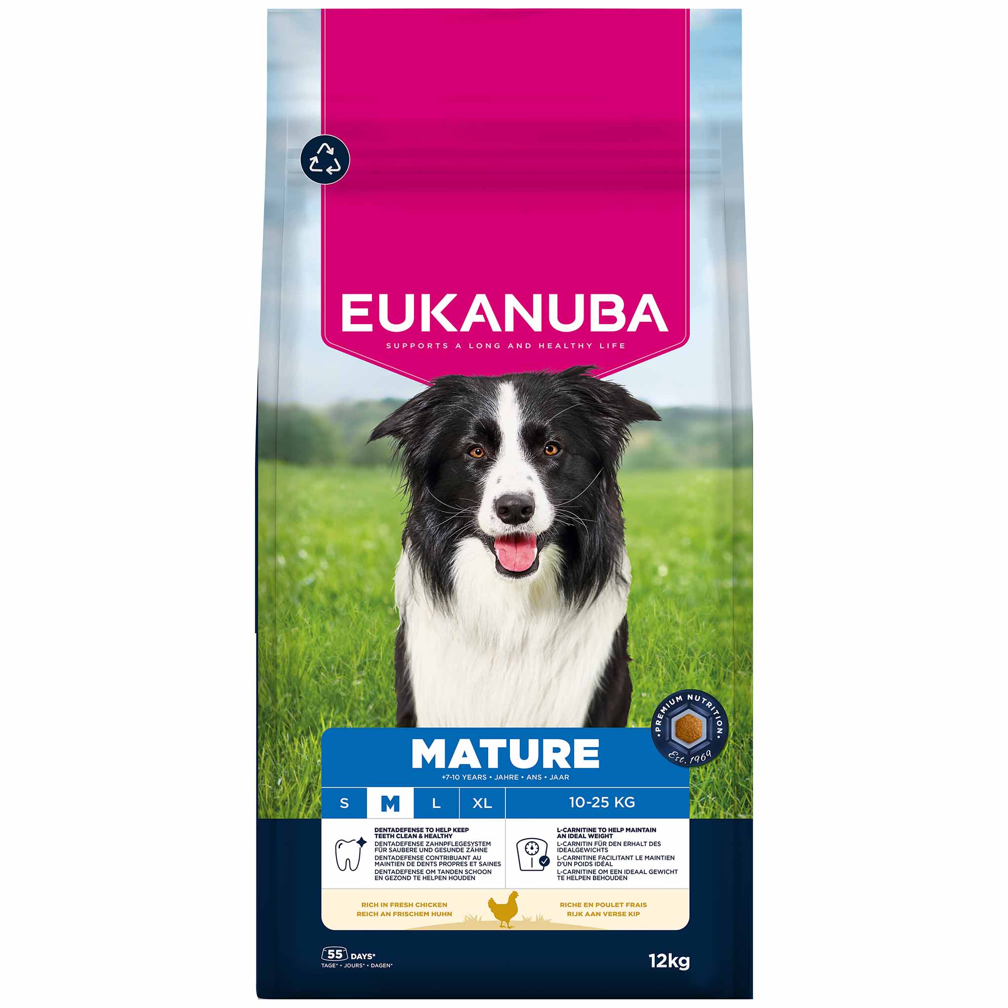 Eukanuba Medium Breed Mature Dog Food - Chicken - Image 2