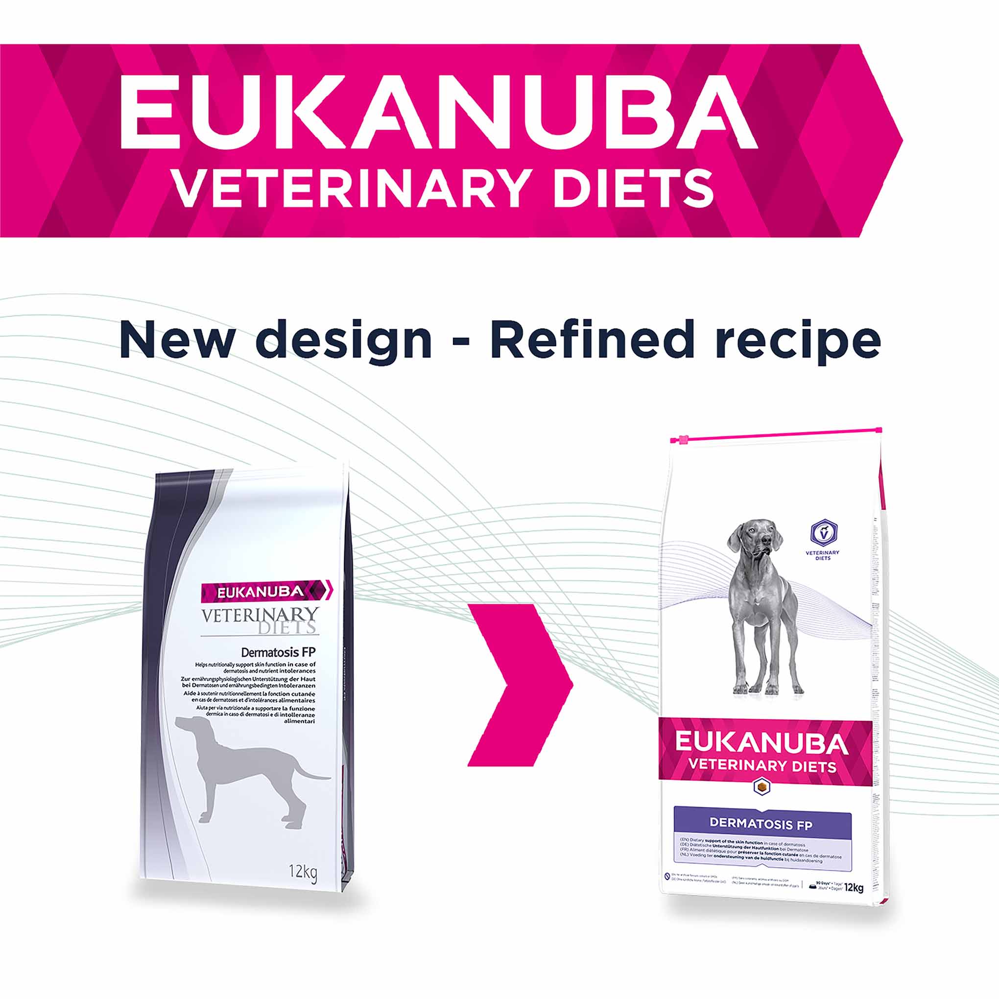 Eukanuba Veterinary Diets Dermatosis FP Adult Dry Dog Food - Image 3
