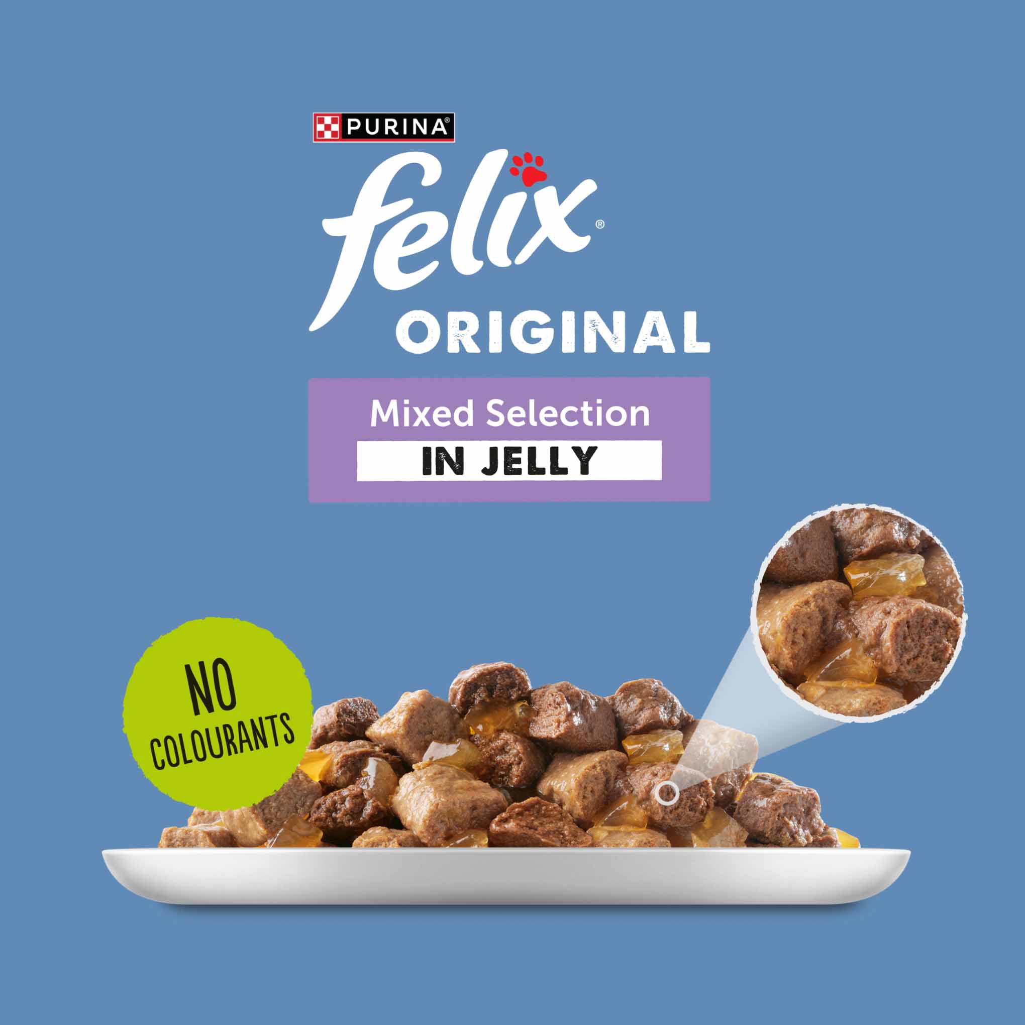 Felix Original Adult Wet Cat Food in Jelly - Mixed Selection - 120x85g Pouches - Image 4