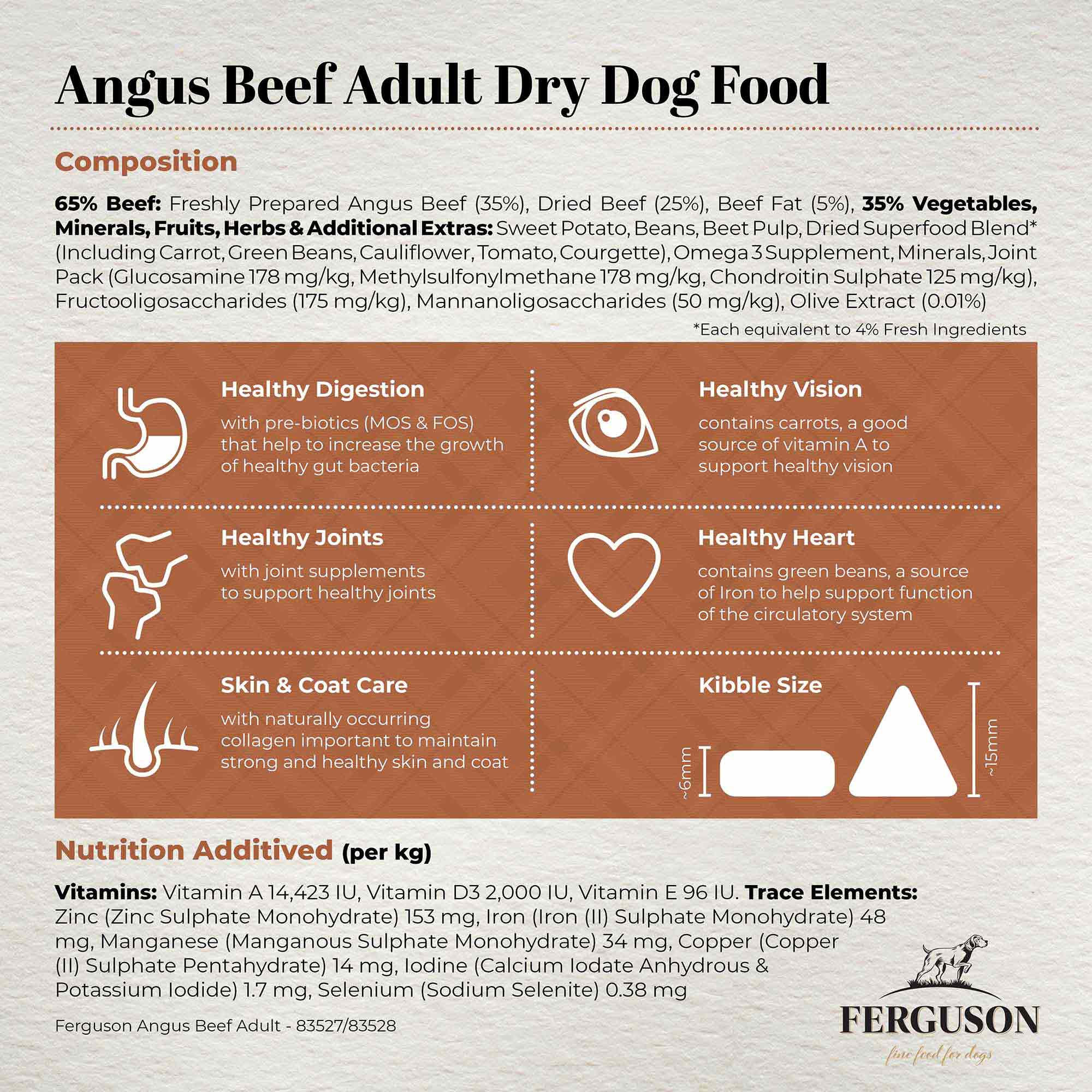 Ferguson Angus Beef Adult Dry Dog Food - Image 6