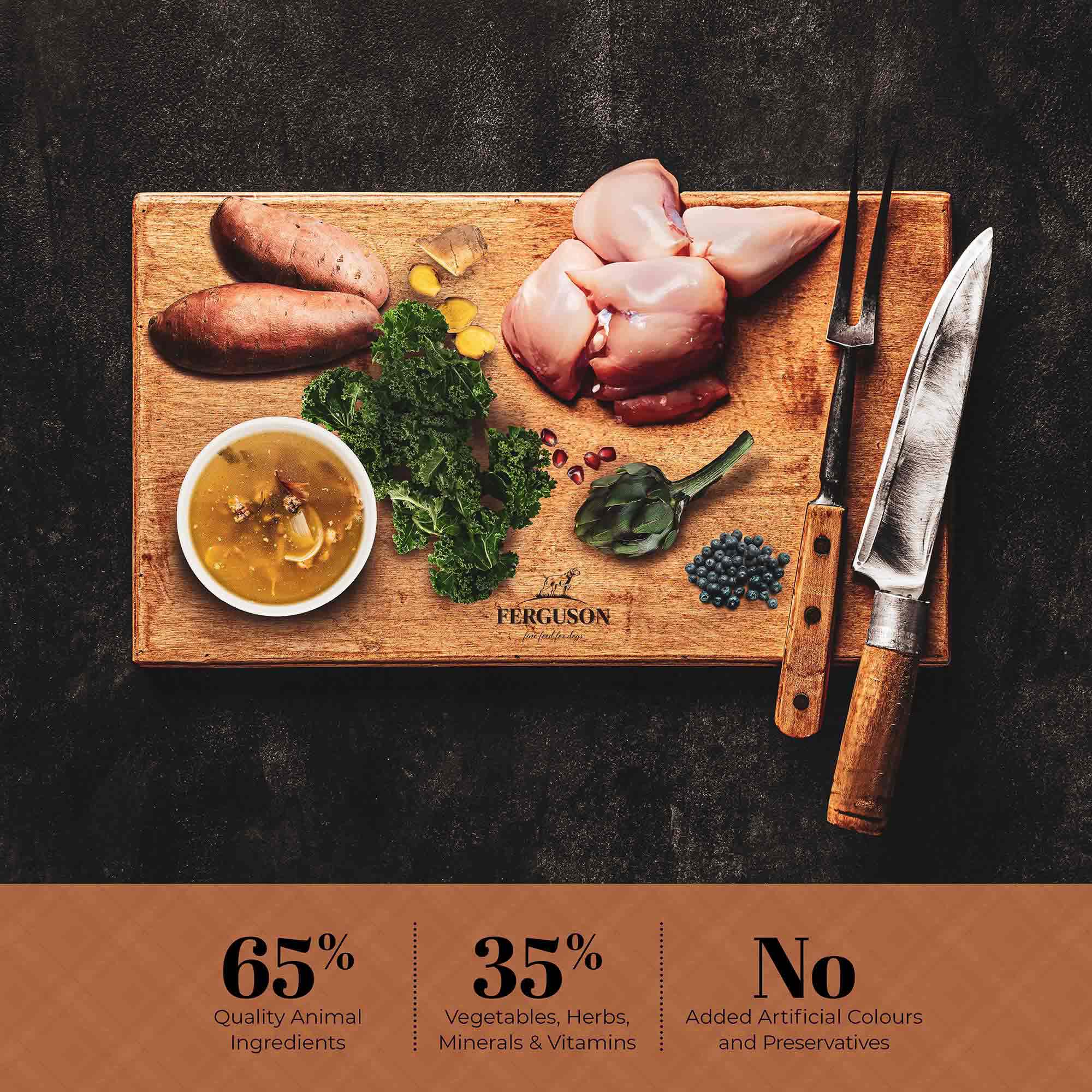 Ferguson British Free Range Chicken Adult Dry Dog Food - Image 4
